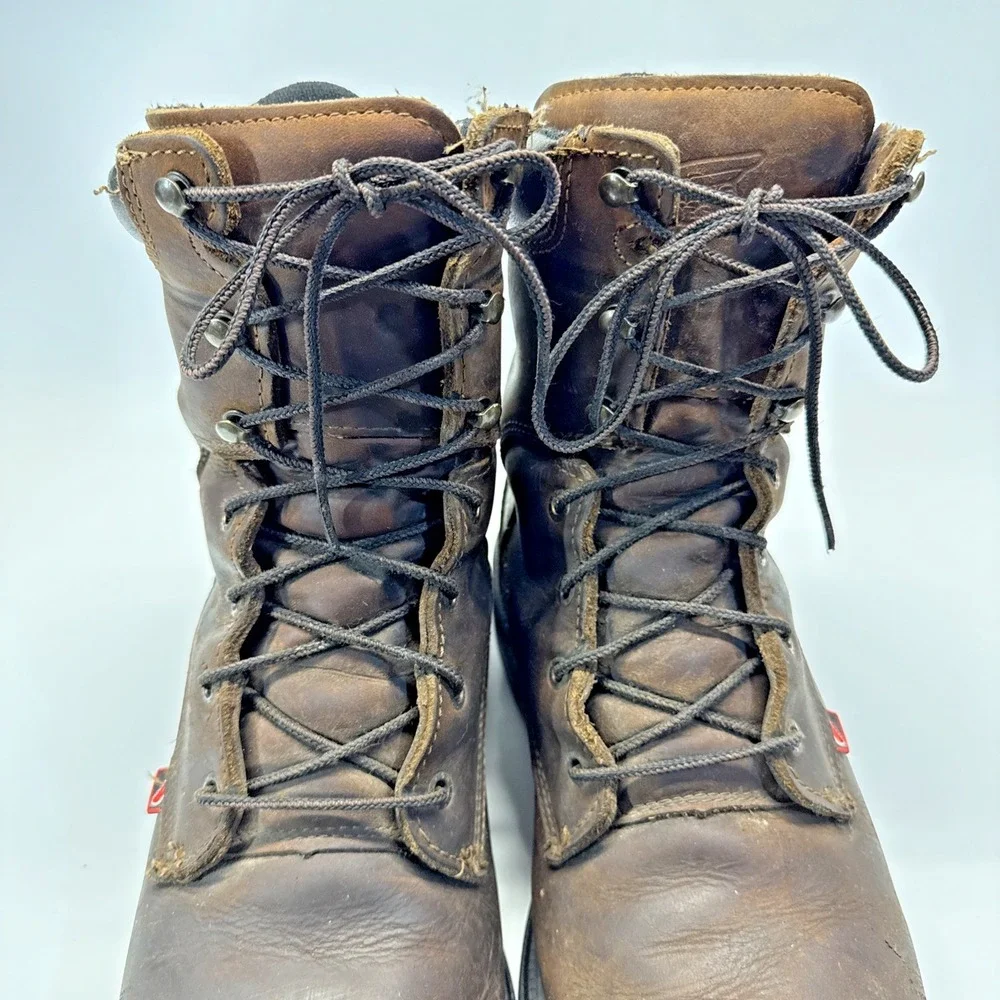 Red Wing 400 Boots Mens Size 10.5 B Narrow Brown Soft Toe Waterproof